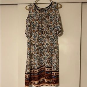 Aztec pattern dress